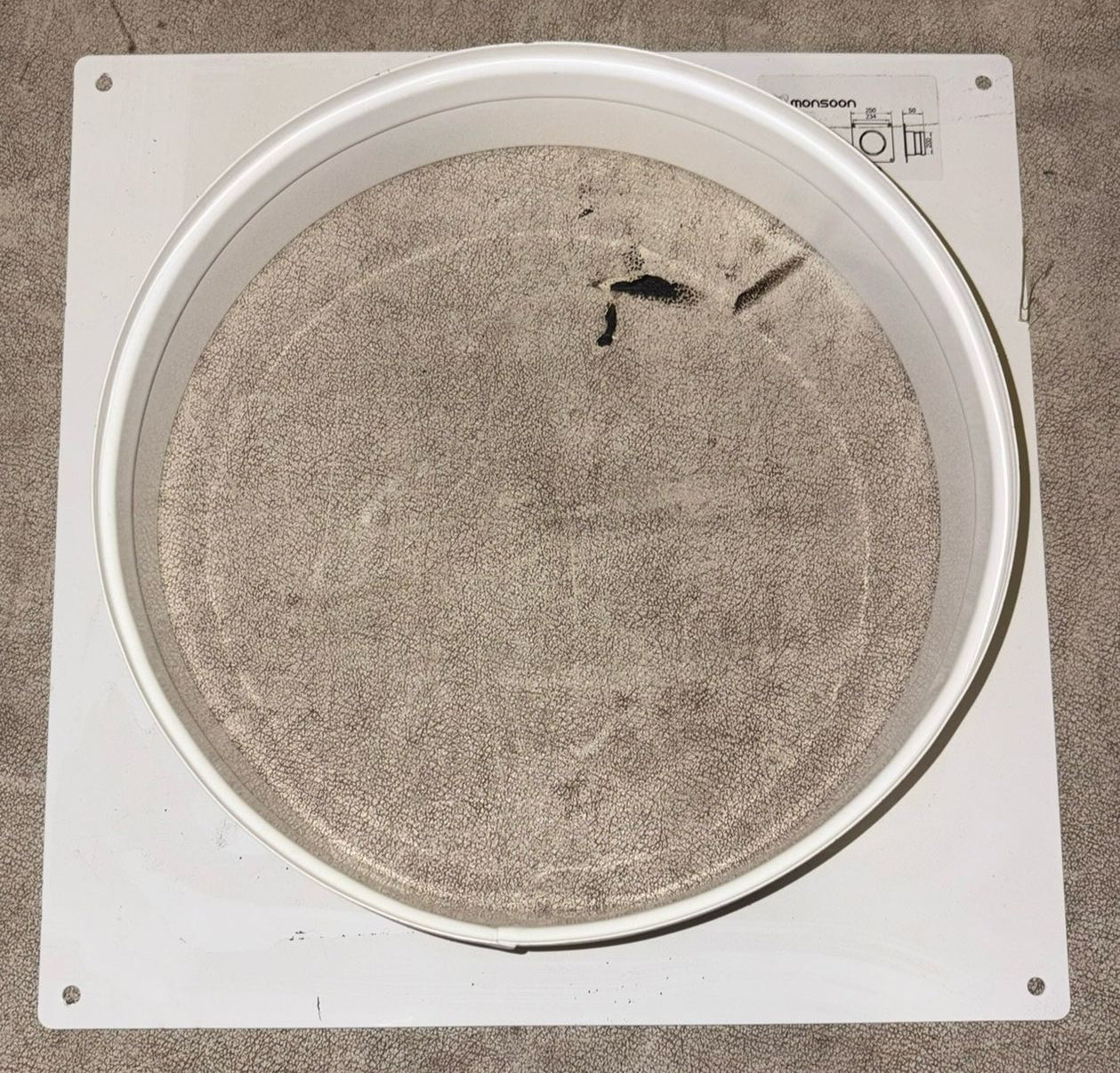 MONSOON SPP200 200MM MOUNTING RING 250MM