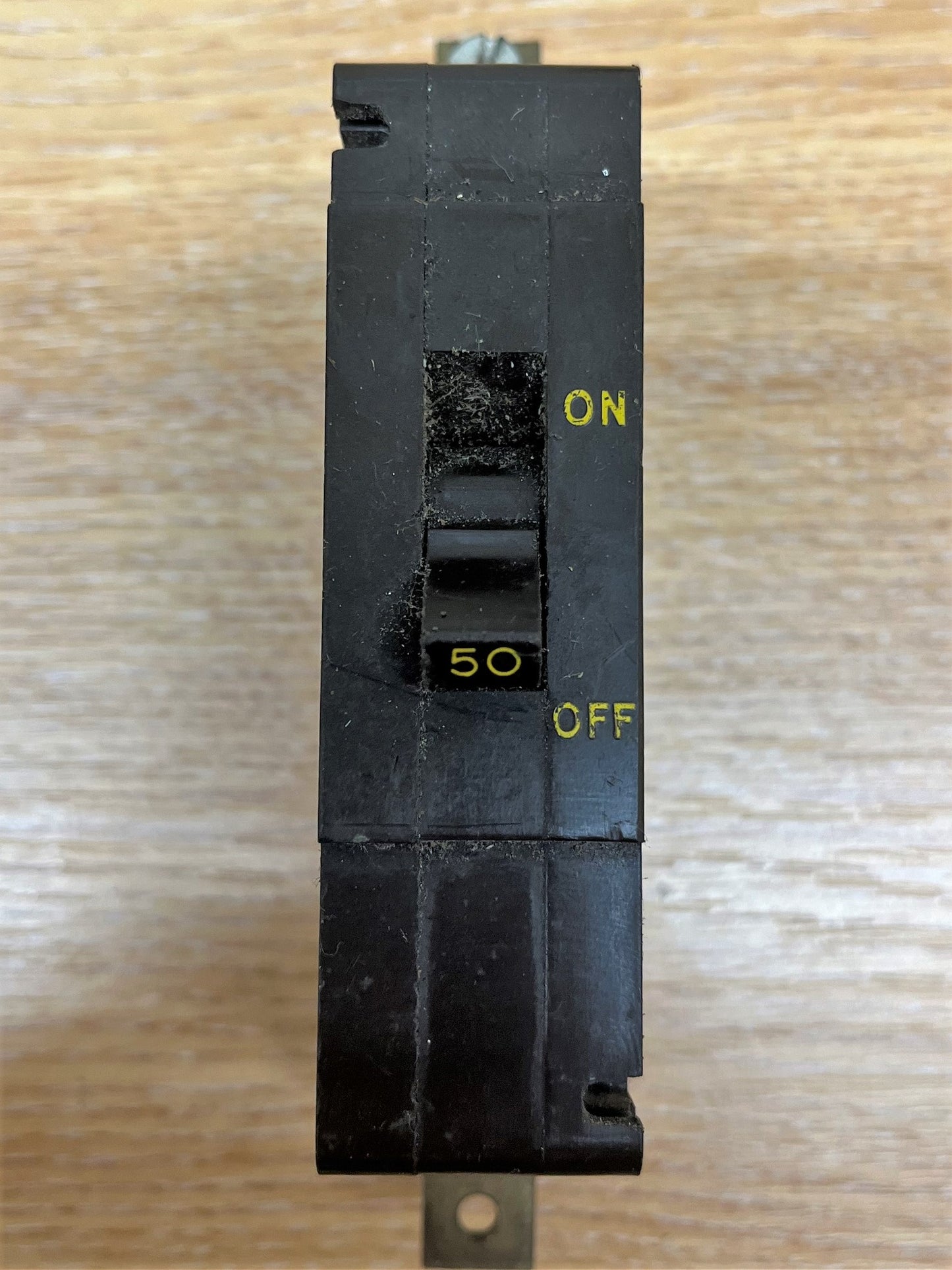 CRABTREE TYPE C50 MCB TYPE 2 240/415V M4-5 BS3871 50A SINGLE POLE
