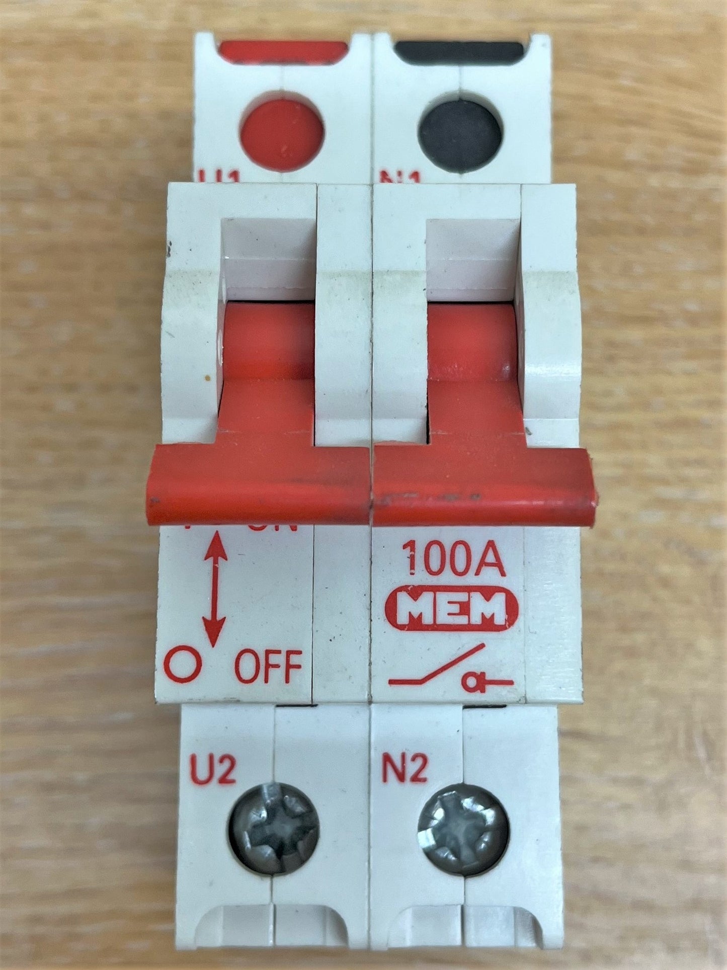 MEM ASN 100A DOUBLE POLE