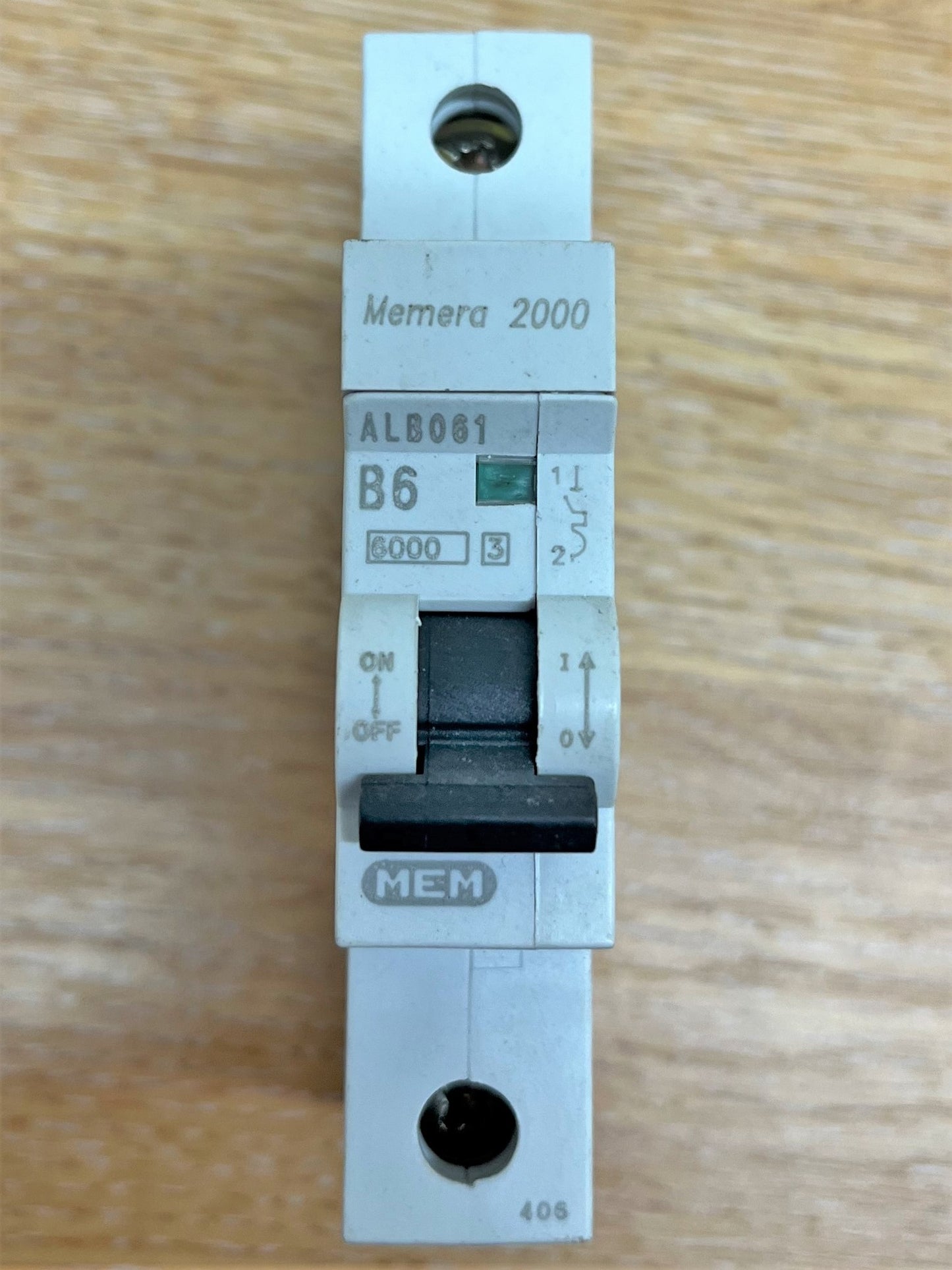 MEMERA 2000 ALB061 B6 SINGLE POLE