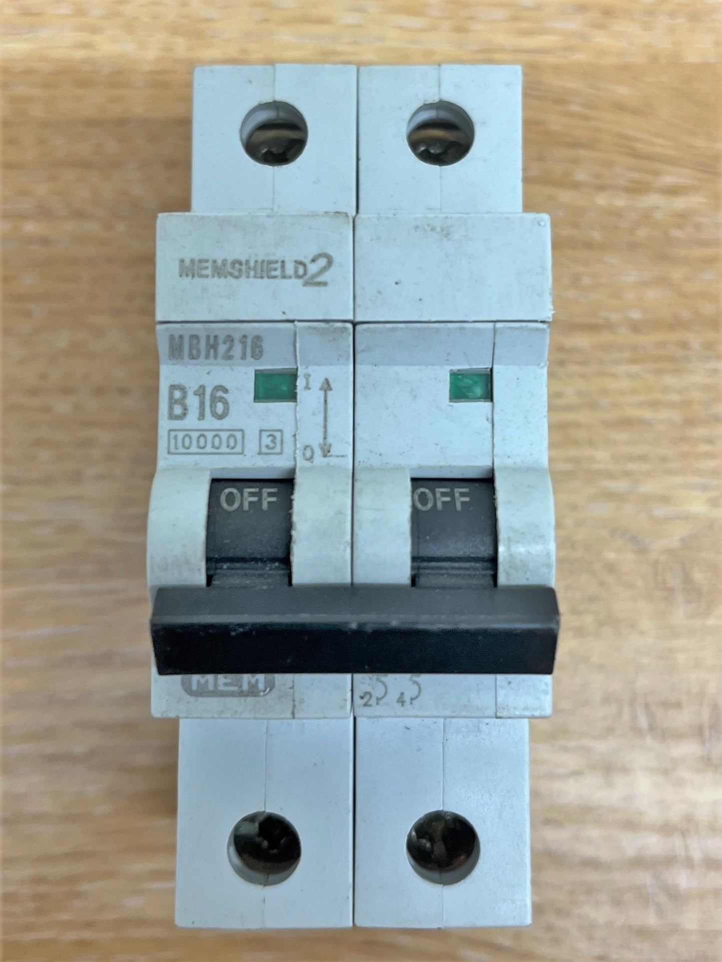 MEMSHIELD 2 MBH216 B16 DOUBLE POLE