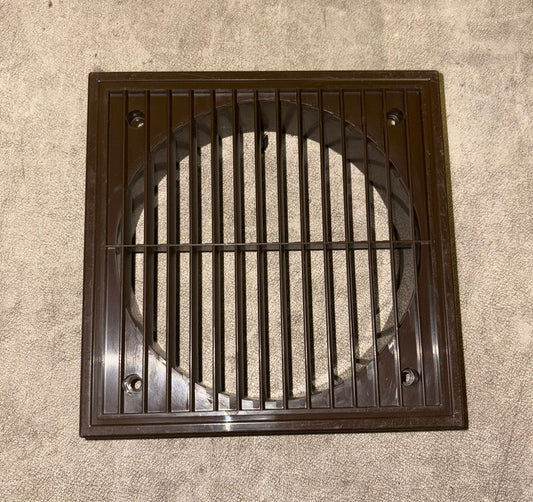 BROWN VENTILATION GRILL 150MM 180MM