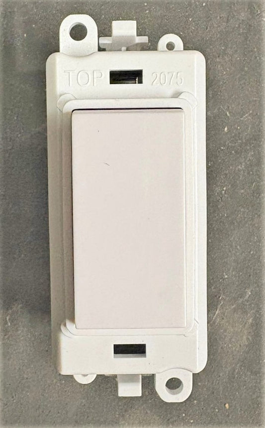 CLICK GRIDPRO 20A 3POSITION RETRACTIVE SWITCH POLAR WHITE