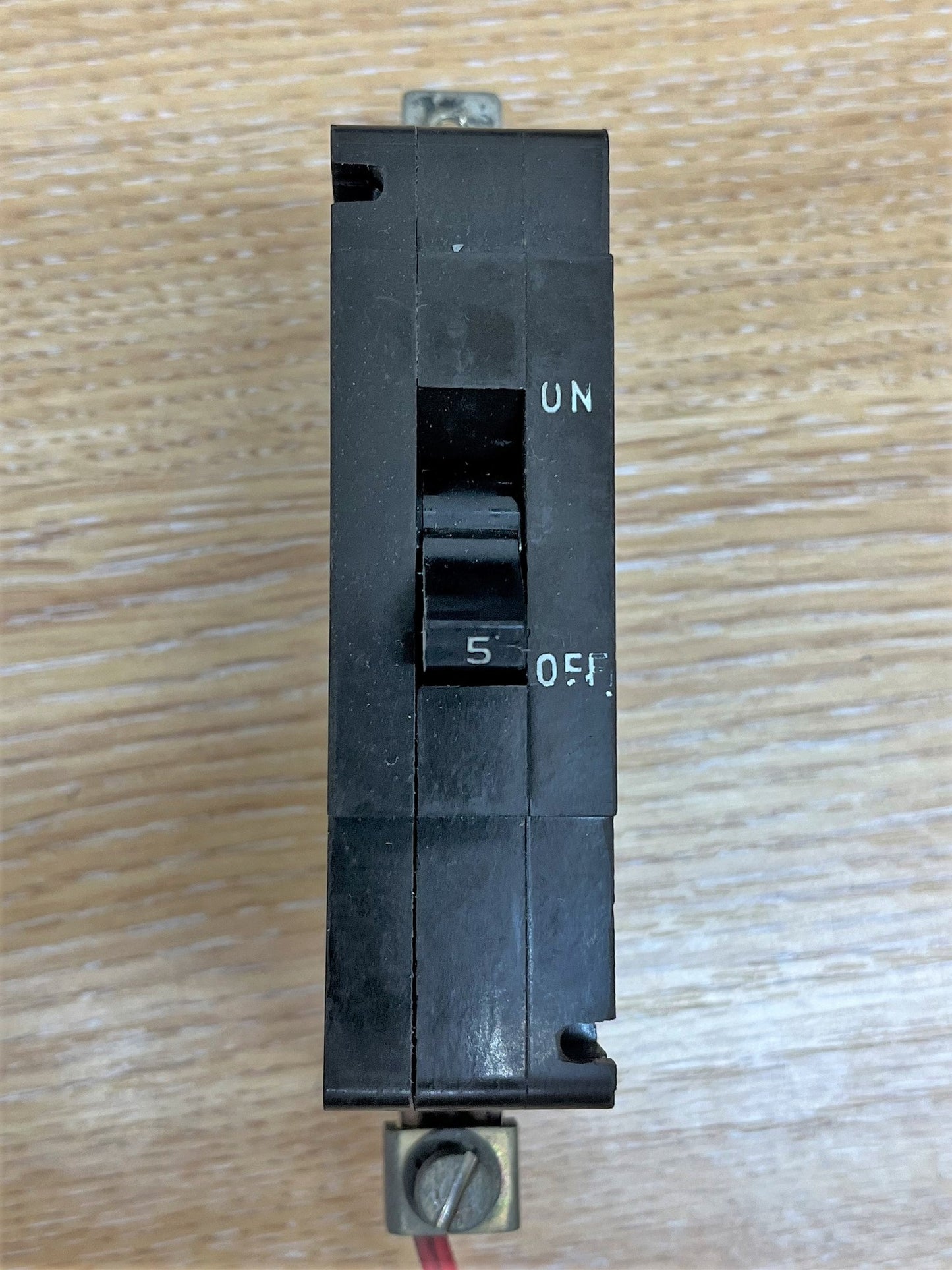 CRABTREE TYPE C50 MCB 250/440V 50~AC BS3871 M3 5A SINGLE POLE