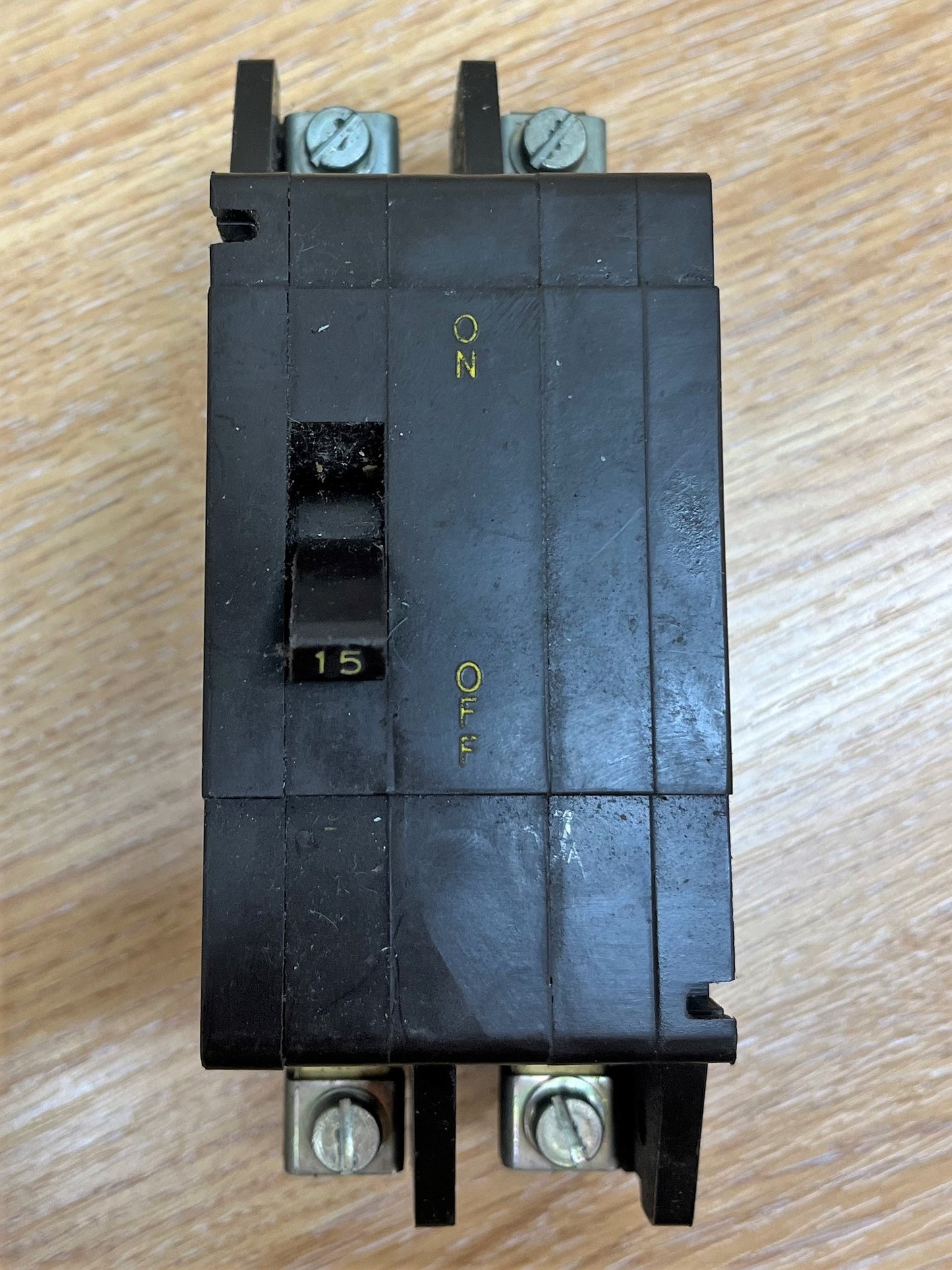CRABTREE TYPE C50 MCB TYPE 2 240/415V 3PH M4-5 BS3871 15A DOUBLE POLE
