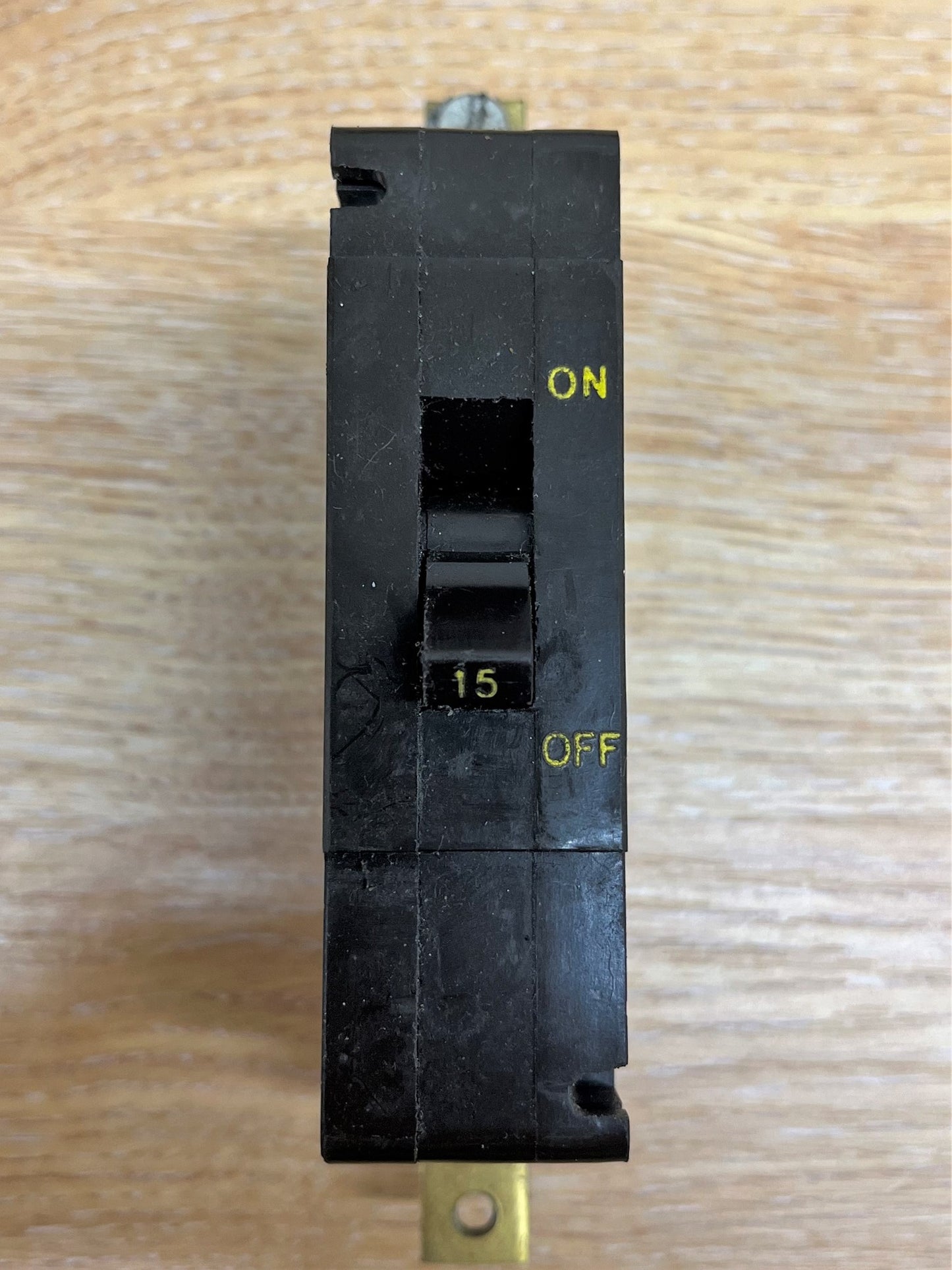 CRABTREE TYPE C50 MCB TYPE 2 240/415V 3PH M4-5 BS3871 15A SINGLE POLE