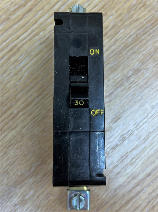 CRABTREE TYPE C50 MCB  TYPE 2 240/415V 3PH M4-5 BS3871 30A SINGLE POLE