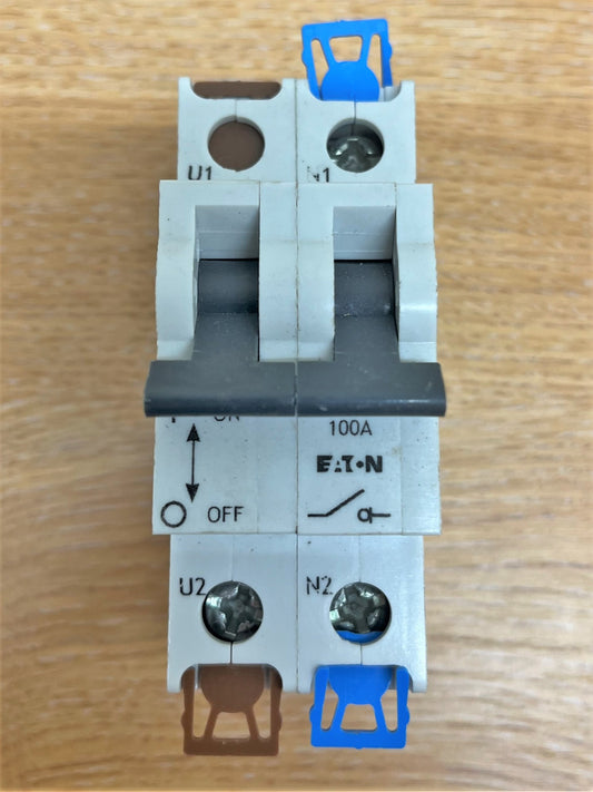 EATON MS1001N 100A DOUBLE POLE
