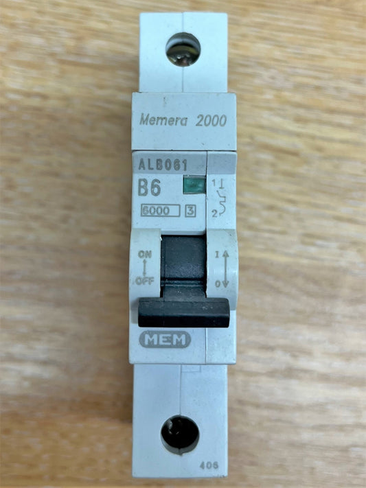 MEMERA 2000 ALB061 B6 SINGLE POLE