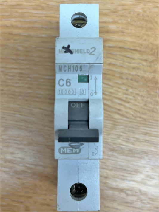 MEMSHIELD 2 MCH106 C6 SINGLE POLE