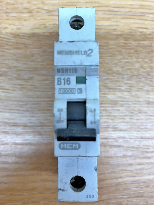 MEMSHIELD 2 MBH116 B16 SINGLE POLE