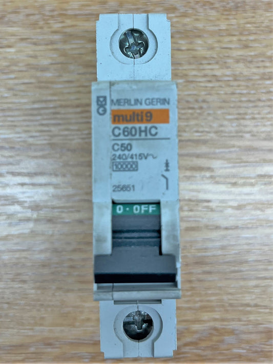 MERLIN MULTI 9 C60HC150 C50 SINGLE POLE