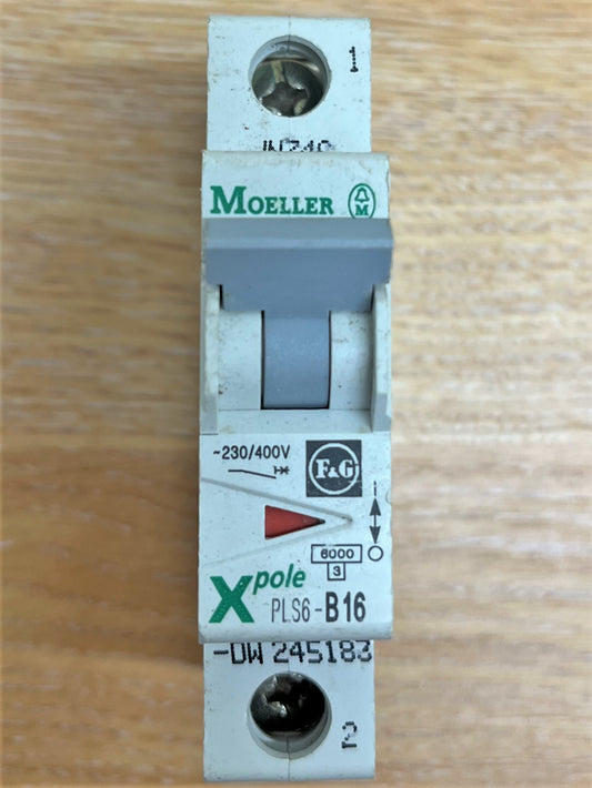 MOELLE X POLE F&G PLS6-B16 230/400V SINGLE POLE