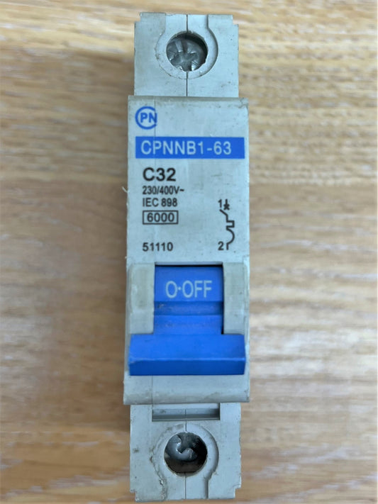 PN CPNNB1-63 C32 IEC60898 51110