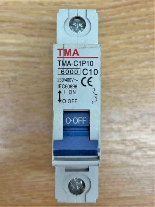 TMA-C1P10 C10 230/400V IEC60898 SINGLE POLE