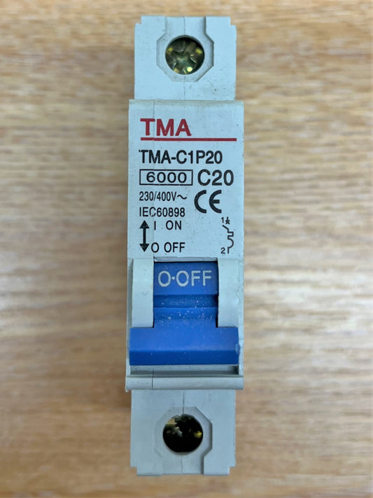 TMA-C1P20 C20 230/400V IEC60898 SINGLE POLE